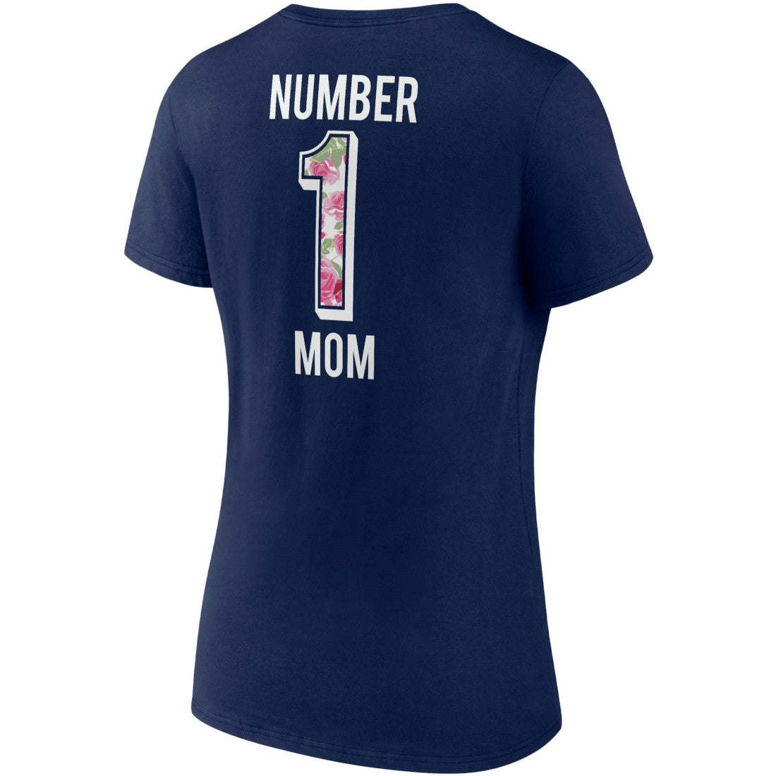 Seattle Seahawks Women's Team Mother's Day V-Neck T-Shirt College Navy - Fanatics