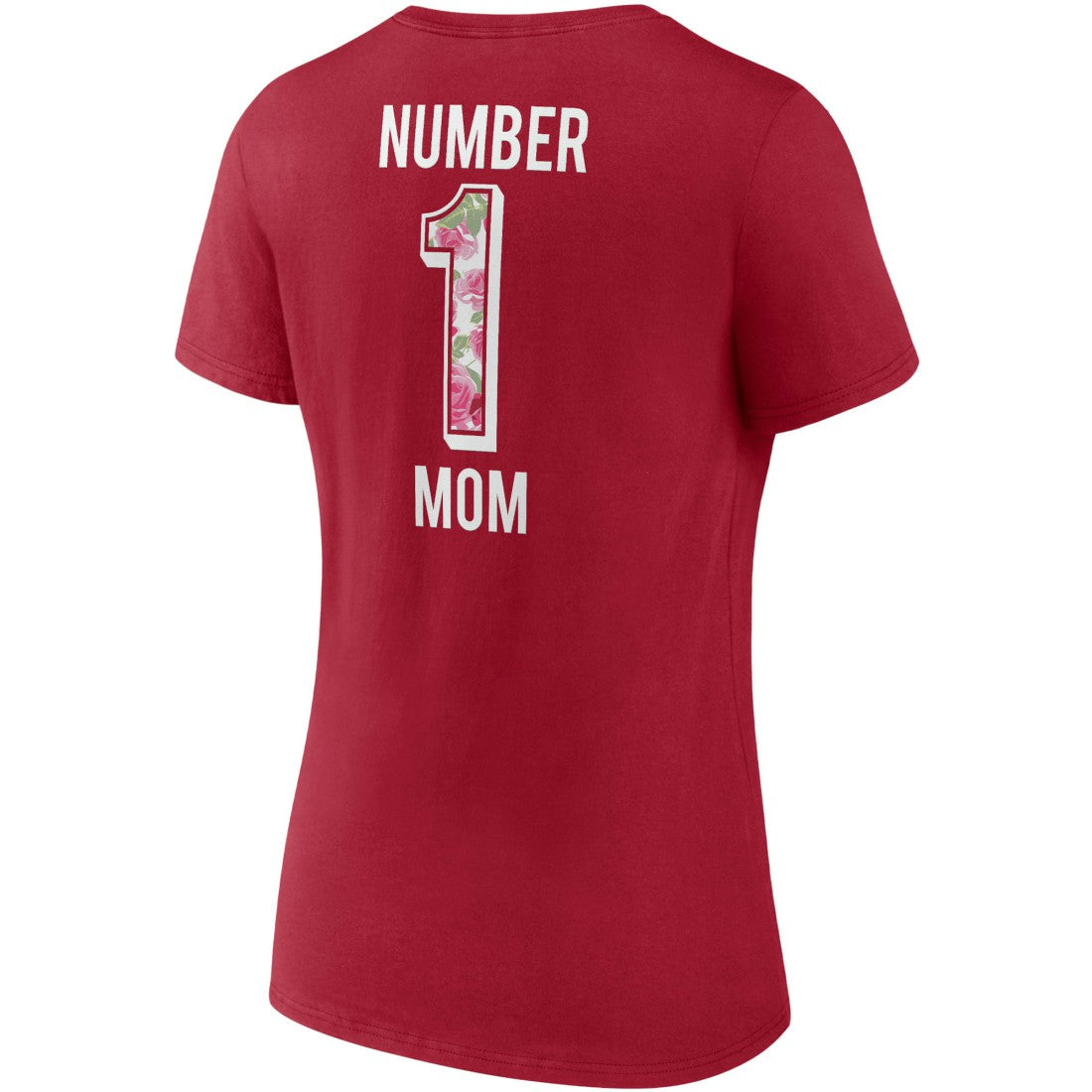 Tampa Bay Buccaneers Women's Team Mother's Day V-Neck T-Shirt Red - Fanatics