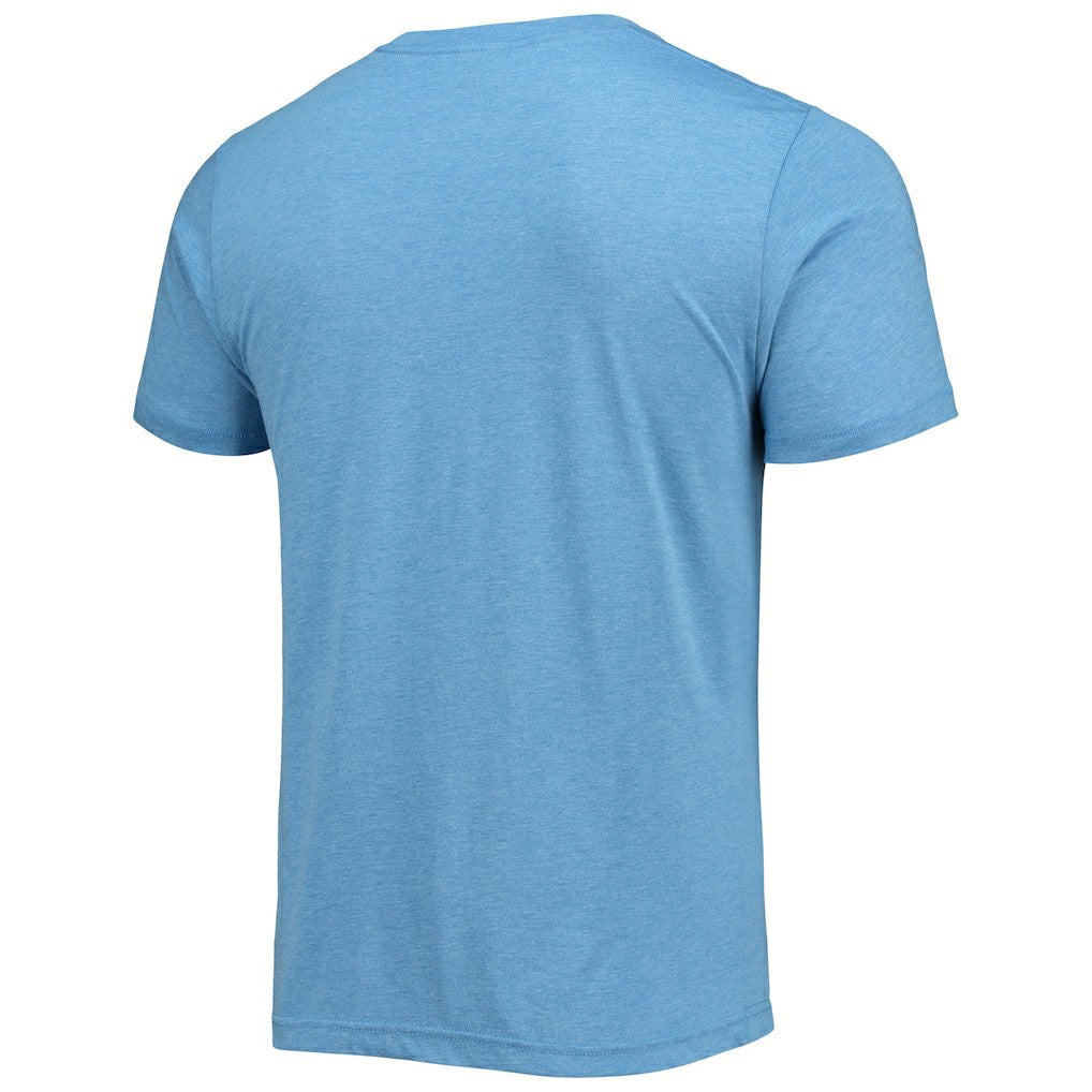 NBA - Dallas Mavericks Homage NBA x Spongebob Collab Tri-Blend T-Shirt - Light Blue