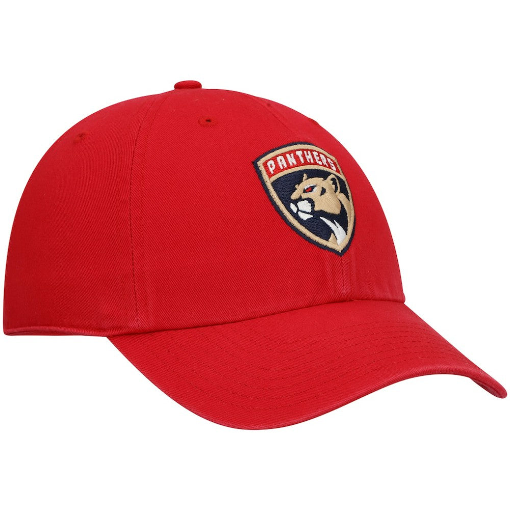 Florida Panthers - '47 Logo Clean Up Adjustable Hat Red