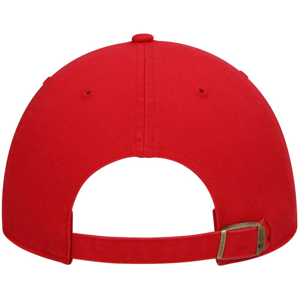 Florida Panthers - '47 Logo Clean Up Adjustable Hat Red
