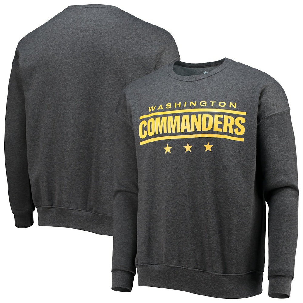 Washington Commanders NFL x Darius Rucker Collection Star Sponge Fleece Pullover Sweatshirt Charcoal - Fanatics