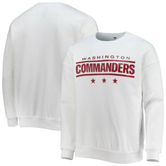 Washington Commanders NFL x Darius Rucker Collection Star Sponge Fleece Pullover Sweatshirt White - Fanatics