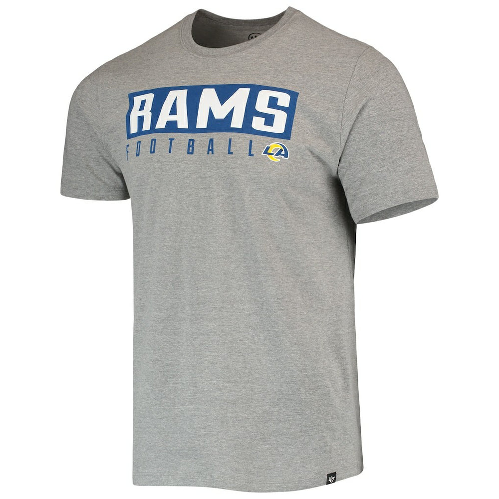 Los Angeles Rams '47 Major Super Rival T-Shirt Gray - 47 brand