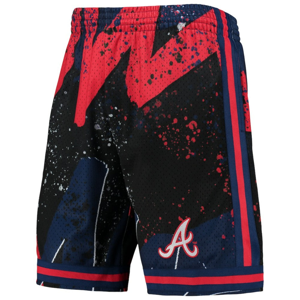 Atlanta Braves Mitchell & Ness Hyper Hoops Shorts Sale