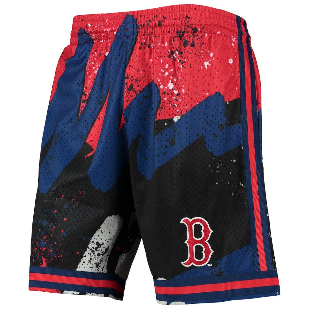 Boston Red Sox Mitchell & Ness Hyper Hoops Shorts discount