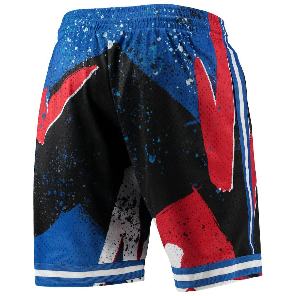 Chicago Cubs Mitchell & Ness Hyper Hoops Shorts On Sale