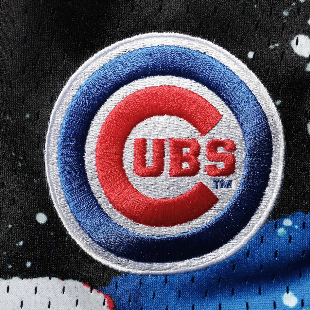 Chicago Cubs Mitchell & Ness Hyper Hoops Shorts On Sale