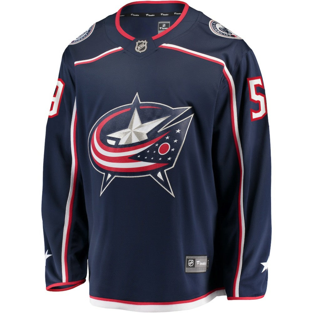 Yegor Chinakhov Columbus Blue Jackets - Fanatics Home Breakaway Player Jersey Navy