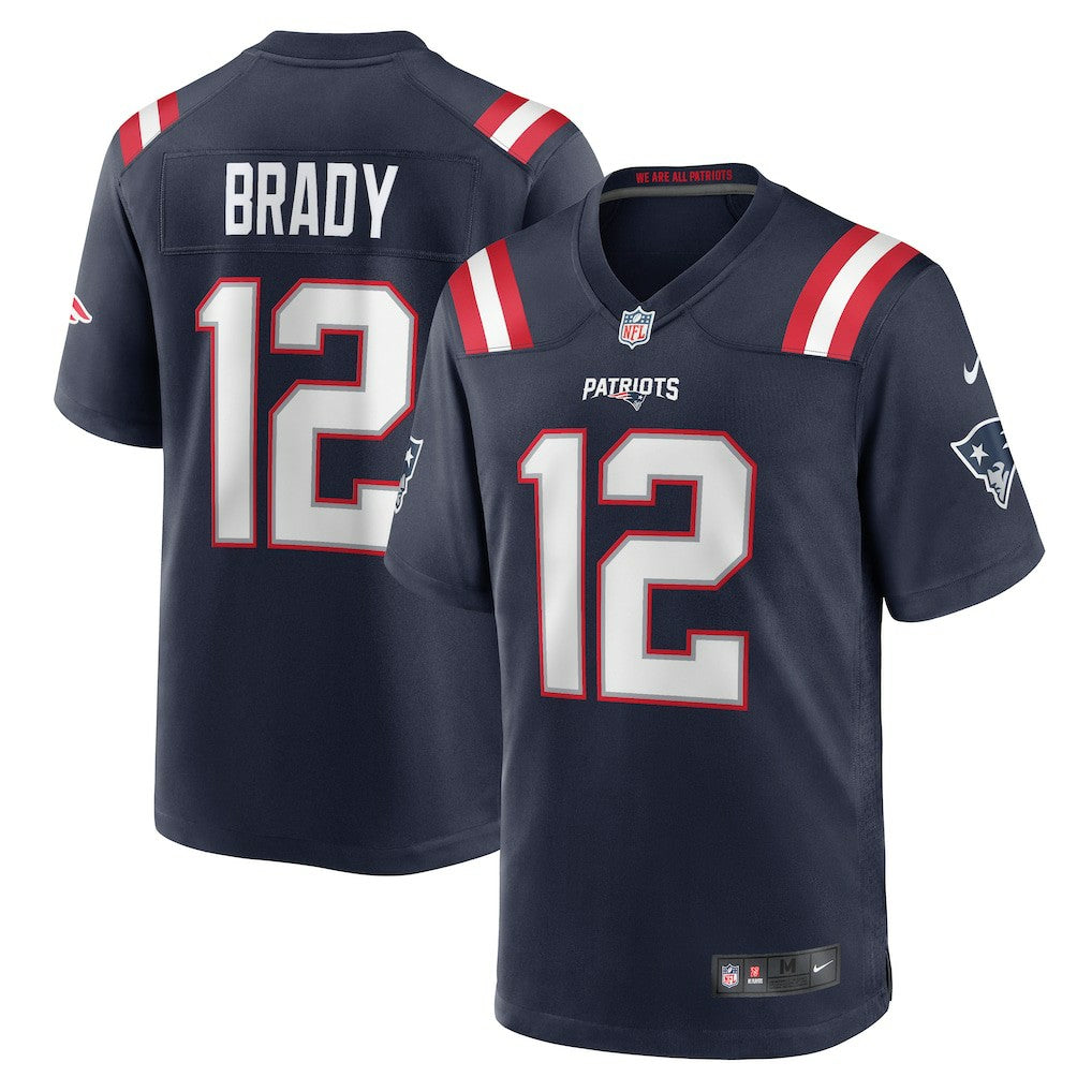 Tom Brady New England Patriots Game Retired Player Jersey Navy - Nike