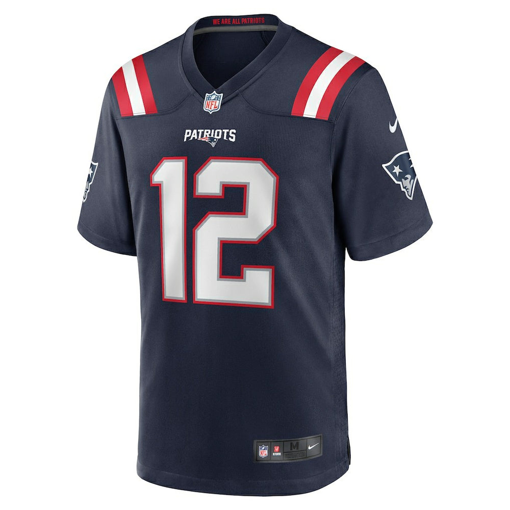 Tom Brady New England Patriots Game Retired Player Jersey Navy - Nike