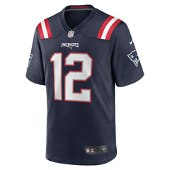 Tom Brady New England Patriots Game Retired Player Jersey Navy - Nike