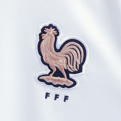 Nike France Women's National Team Youth 2022/23 Away Replica Blank Jerseys - White