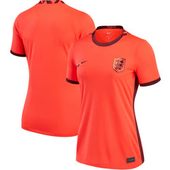 Nike England Women's National Team Women's 2022/23 Away Replica Blank Jerseys - Red