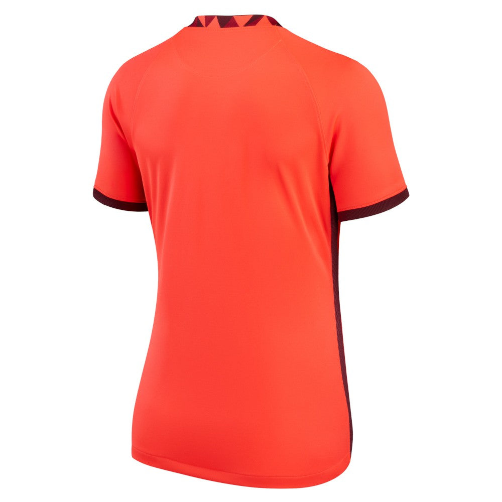 Nike England Women's National Team Women's 2022/23 Away Replica Blank Jerseys - Red