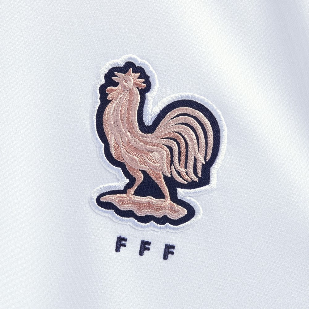 Nike France Women's National Team 2022/23 Away Replica Blank Jerseys - White