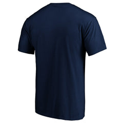 Minnesota Vikings Banner Wave Logo T-Shirt Navy - NFL