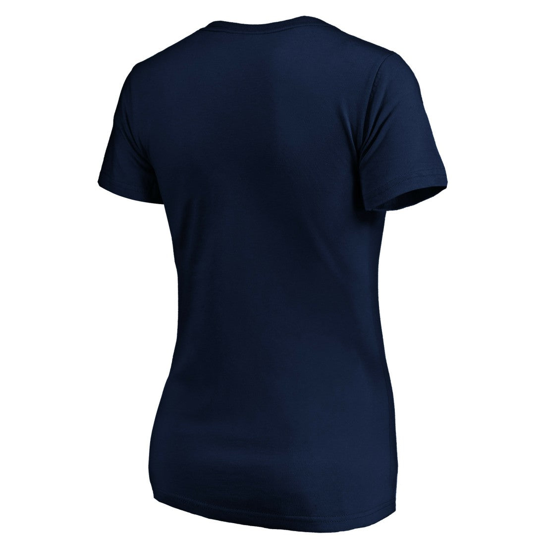 Seattle Seahawks Women's Banner Wave V-Neck T-Shirt College Navy - NFL