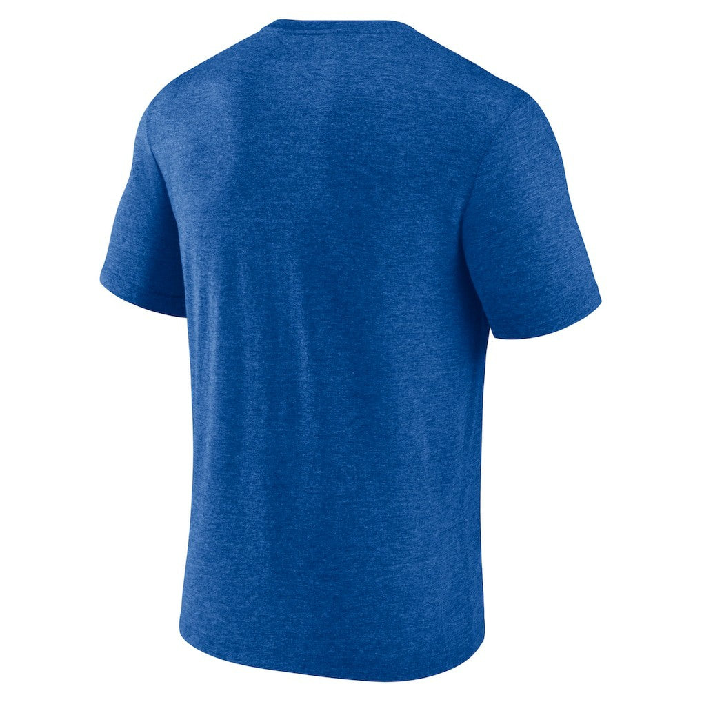 Baltimore Ravens Badge of Honor Tri-Blend T-Shirt Royal - NFL