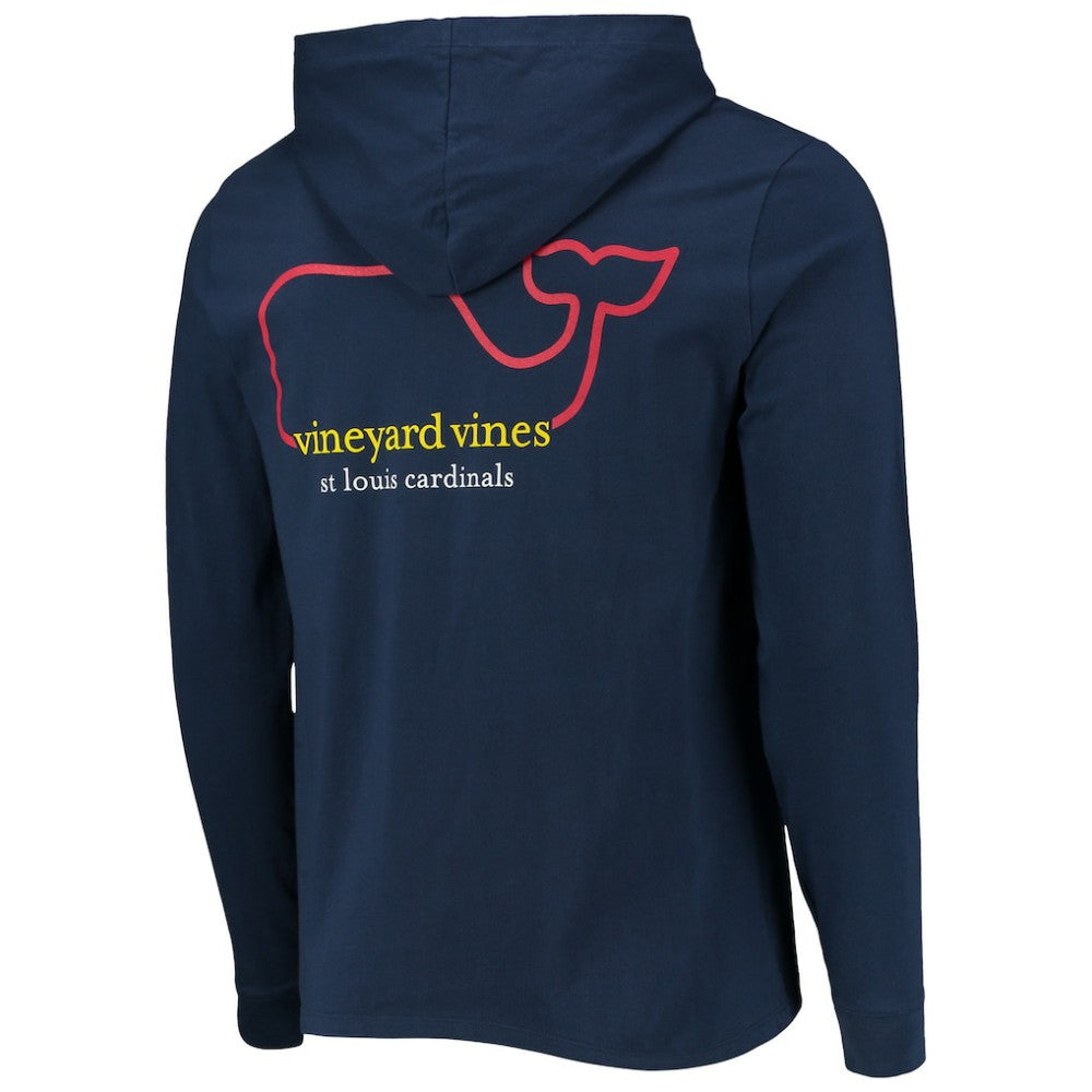 St. Louis Cardinals Vineyard Vines Long Sleeve Hoodie T-Shirt Sale