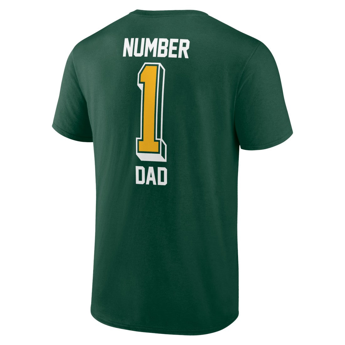 Green Bay Packers Number One Dad T-Shirt Green - NFL