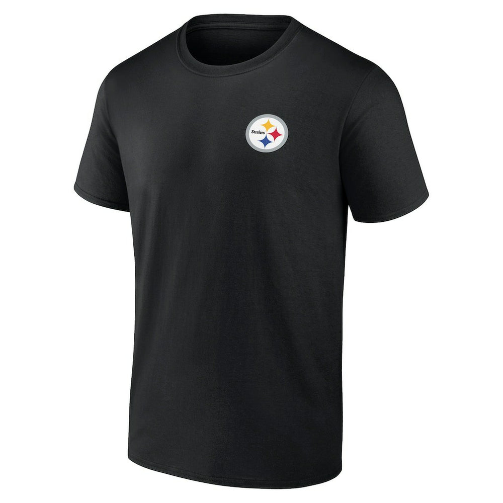 Pittsburgh Steelers Number One Dad T-Shirt Black - NFL