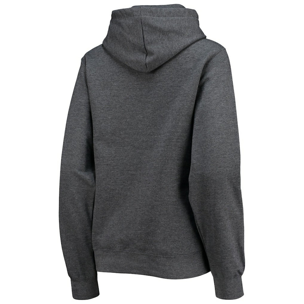 Washington Commanders WEAR by Erin Andrews Women's Fleece Pullover Hoodie Heathered Gray - NFL