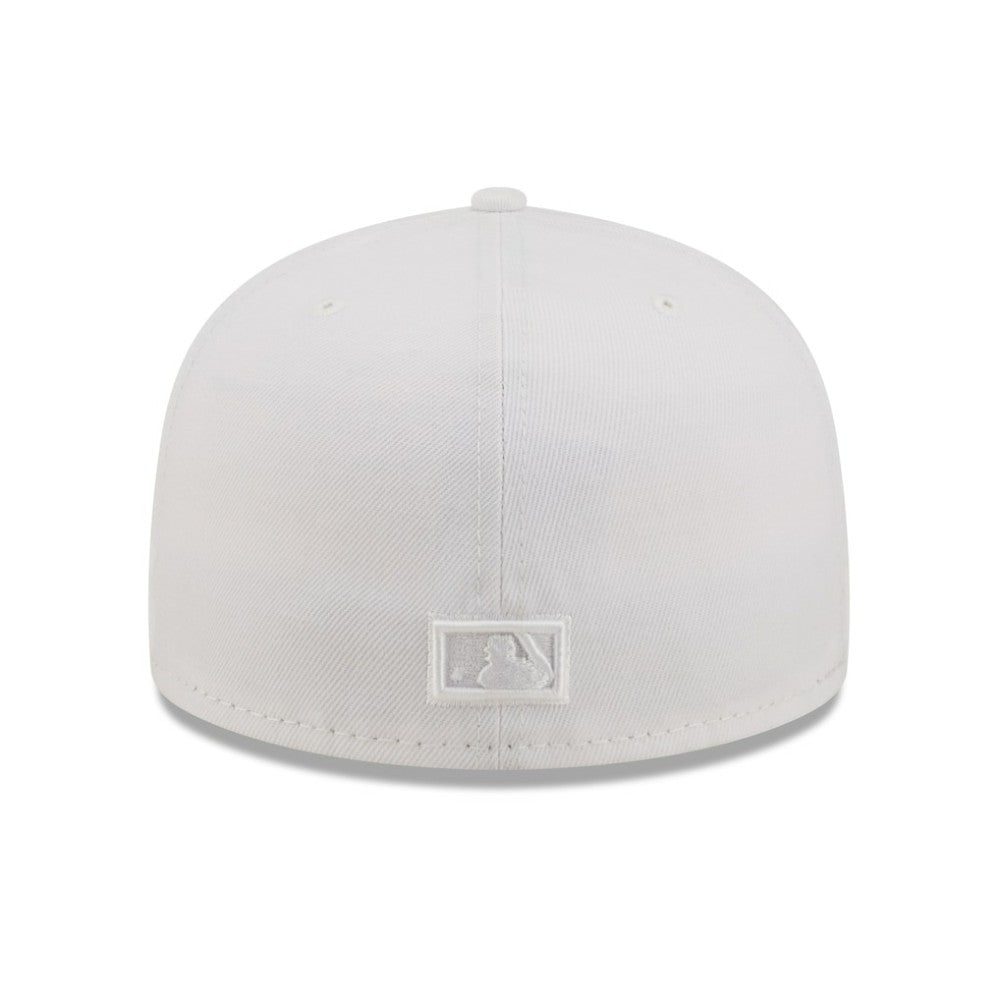 Houston Astros New Era White on White 59FIFTY Fitted Hat Lifestyle