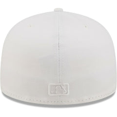 Chicago Cubs New Era White on White 59FIFTY Fitted Hat Sale