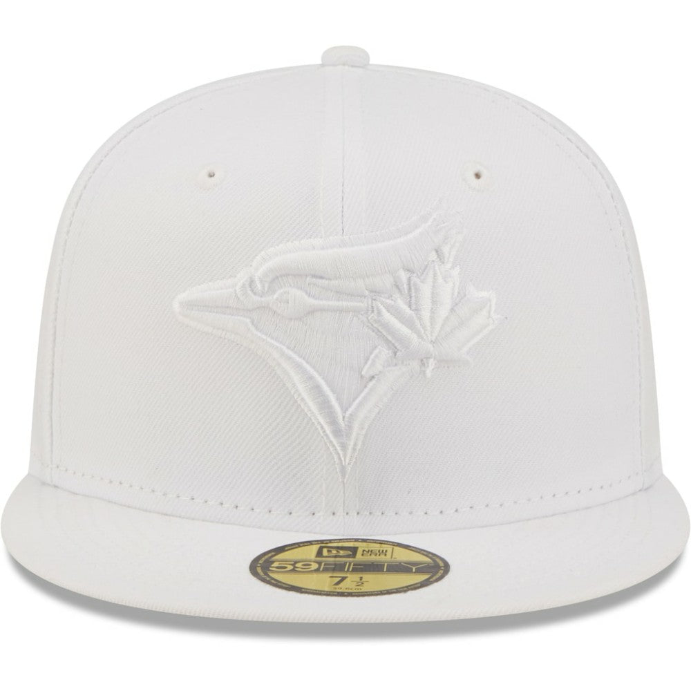 Toronto Blue Jays New Era White on White 59FIFTY Fitted Hat Online