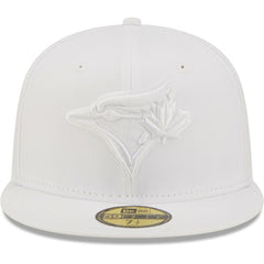 Toronto Blue Jays New Era White on White 59FIFTY Fitted Hat Online