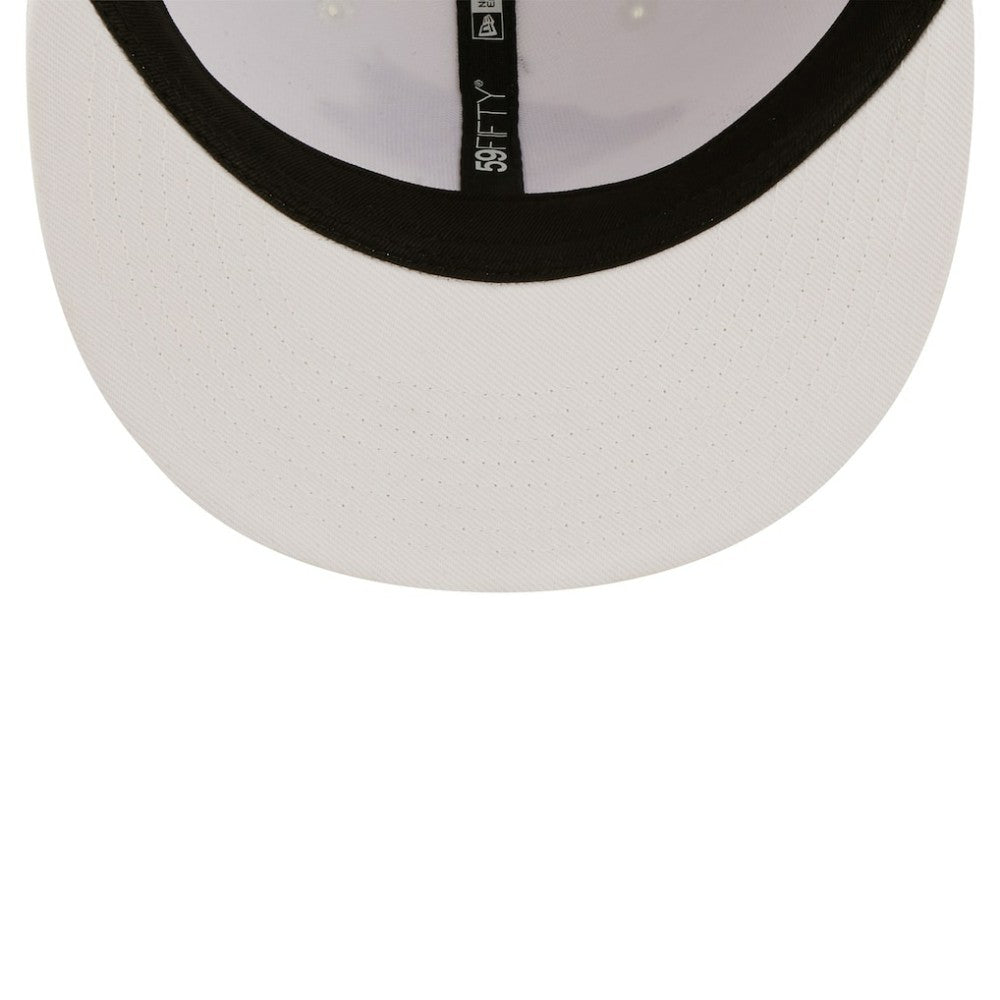 Toronto Blue Jays New Era White on White 59FIFTY Fitted Hat Online