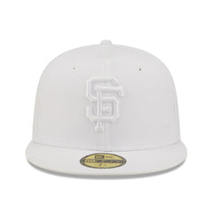 San Francisco Giants New Era White on White 59FIFTY Fitted Hat Sale