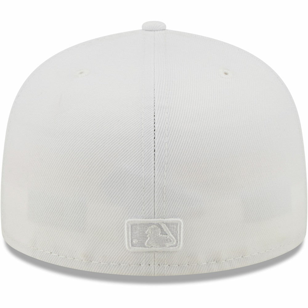 New York Yankees New Era White on White 59FIFTY Fitted Hat Sale