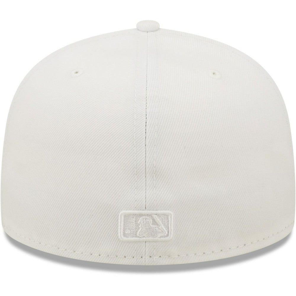 Boston Red Sox New Era White on White 59FIFTY Fitted Hat On Sale