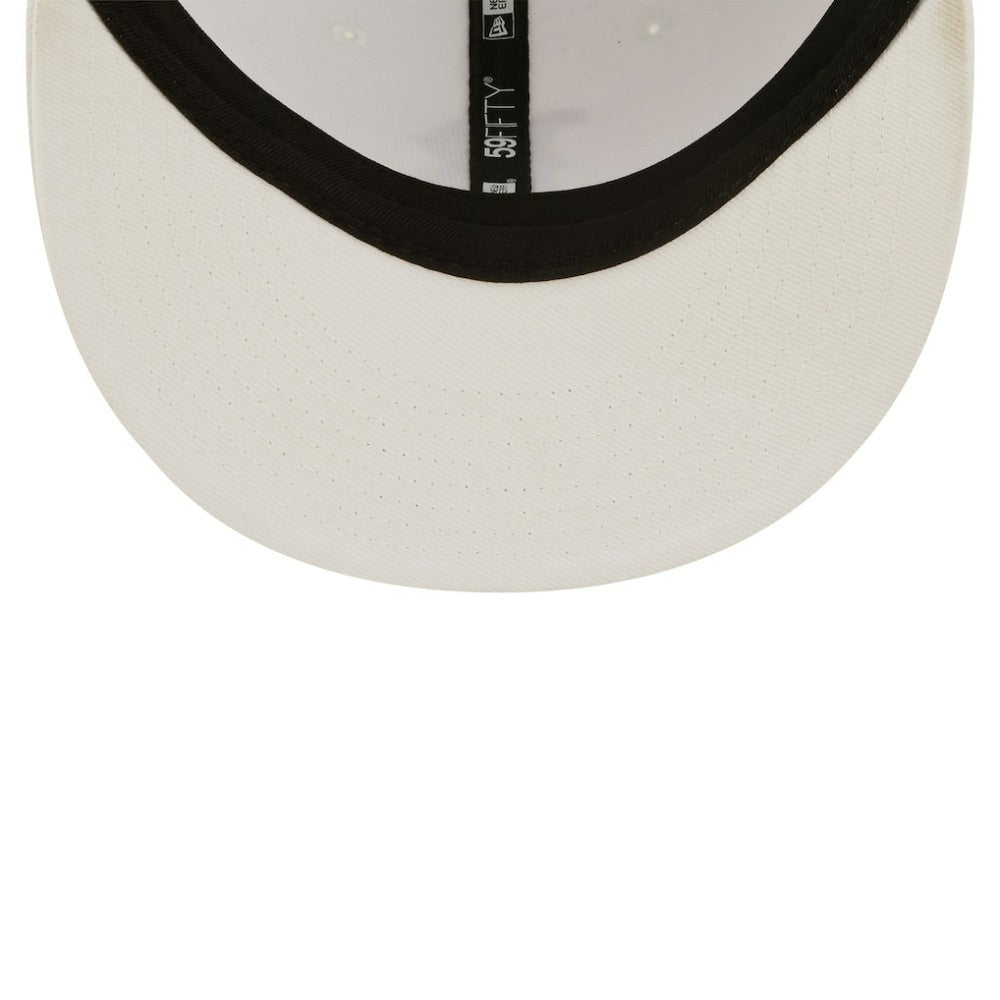 Boston Red Sox New Era White on White 59FIFTY Fitted Hat On Sale