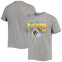Los Angeles Rams '47 Super Rival Team T-Shirt Heathered Gray - 47 brand