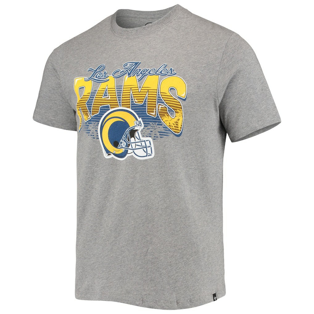 Los Angeles Rams '47 Super Rival Team T-Shirt Heathered Gray - 47 brand