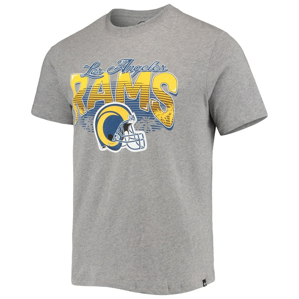 Los Angeles Rams '47 Super Rival Team T-Shirt Heathered Gray - 47 brand