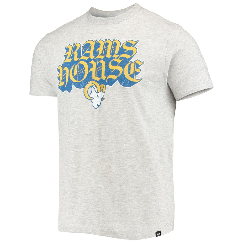 Los Angeles Rams '47 Team Franklin T-Shirt Heathered Gray - 47 brand