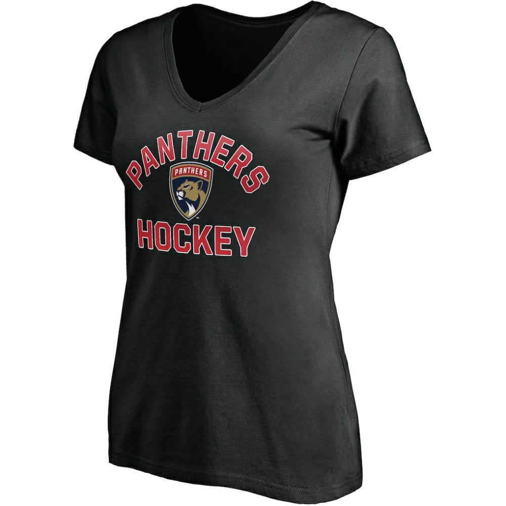 Florida Panthers - Fanatics Women' s Overtime V-Neck T-Shirt Black