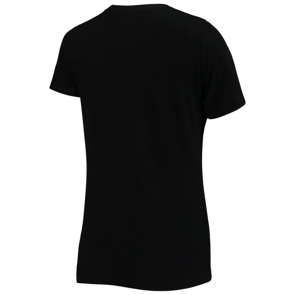 Washington Commanders New Era Women's V-Neck T-Shirt Black - NFL
