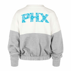 47 brand - Phoenix Suns '47 Women's 2022/23 City Edition Take Two Bonita Sweatshirt - Cream