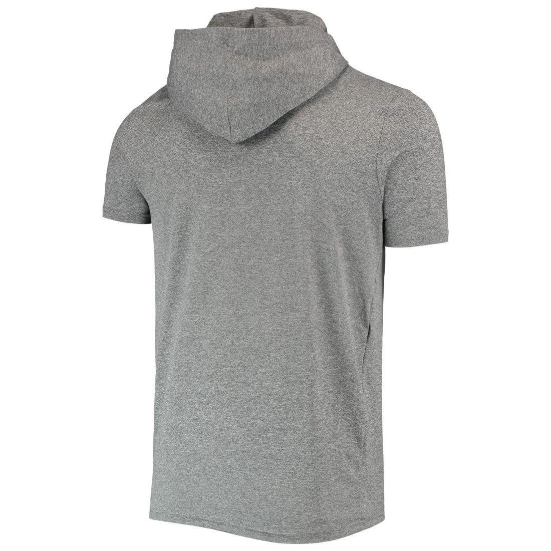Seattle Seahawks New Era Team Brushed Hoodie T-Shirt Heathered Gray - NFL