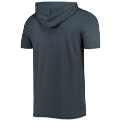 Tennessee Titans New Era Team Brushed Hoodie T-Shirt Heathered Navy - NFL