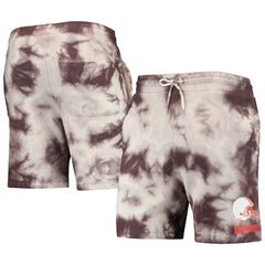 Cleveland Browns New Era Tie-Dye Shorts Brown - NFL