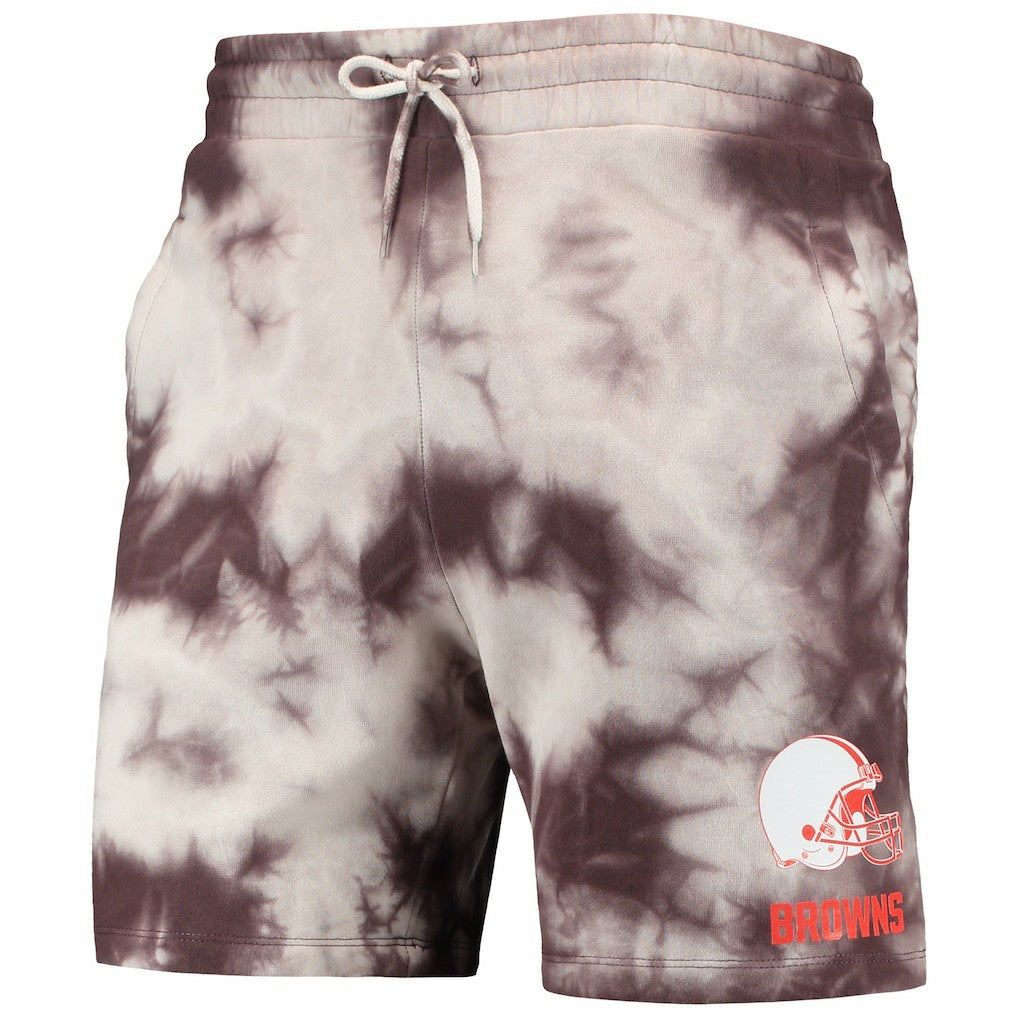 Cleveland Browns New Era Tie-Dye Shorts Brown - NFL