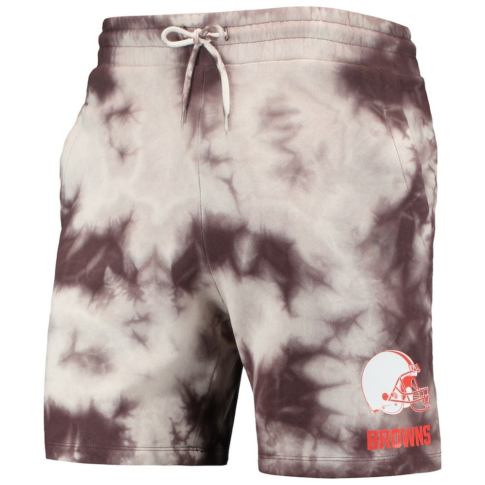 Cleveland Browns New Era Tie-Dye Shorts Brown - NFL