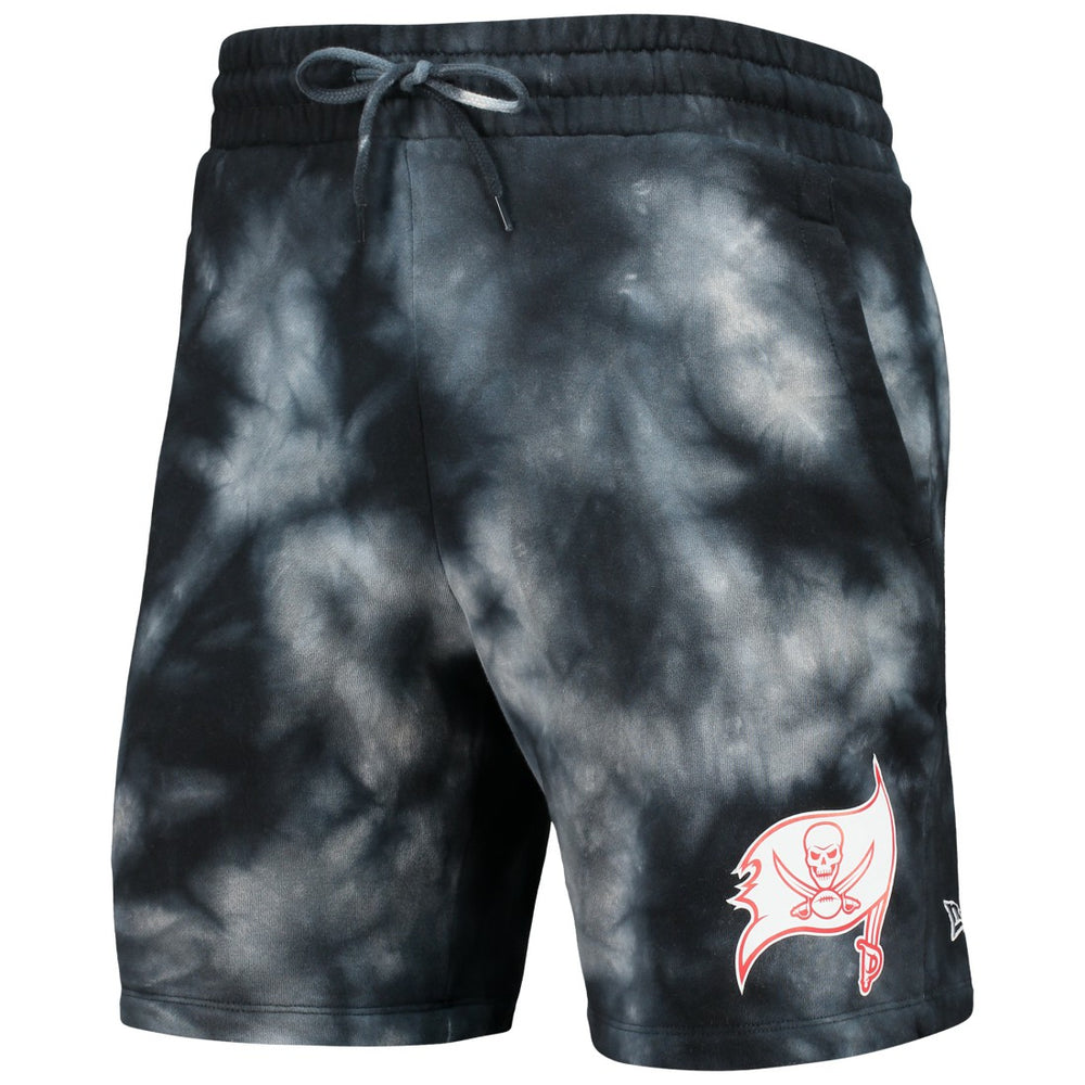 Tampa Bay Buccaneers New Era Tie-Dye Shorts Black - NFL