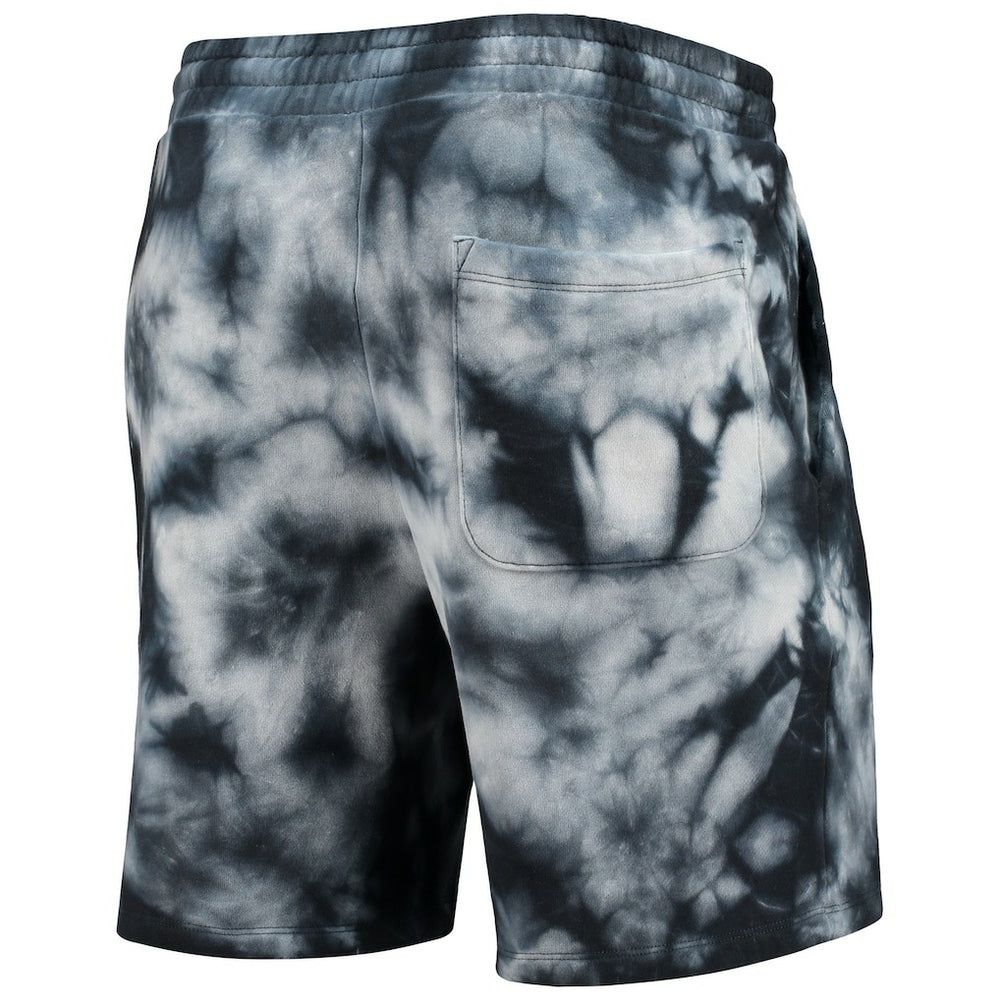 New Orleans Saints New Era Tie-Dye Shorts Black - NFL